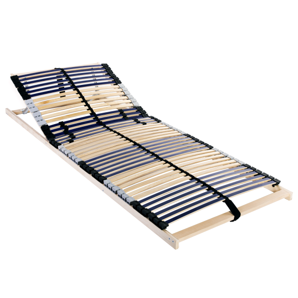 Base de lamas Manual Marrón 80 x 190 cm Madera D