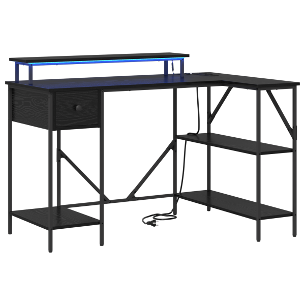 Mesa Carvalho preto 120 x 79 x 86.5 cm Madeira processada M 2