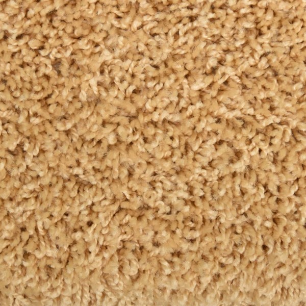 Alfombras de peldaños de escalera 15 uds beige 65x21x4 cm M 3