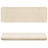 Tapete/carpete para degraus 15 pcs 65x21x4 cm branco 4