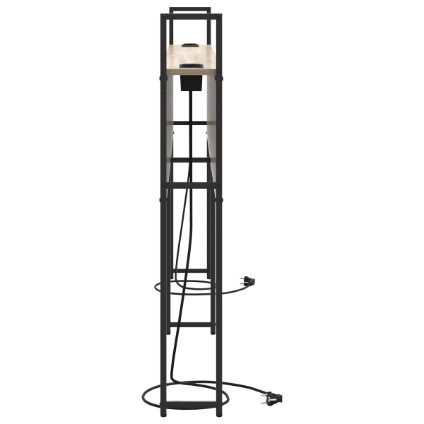 Cabeceira de armazenamento com cabeceira Carvalho sonoma 200 cm M 5