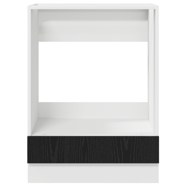 Mueble de horno Roble negro 60 x 46 x 81.5 cm M 5
