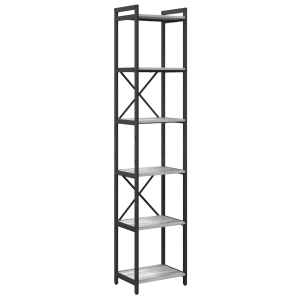 Estantería Gris sonoma 40 x 30 x 188 cm Madera contrachapada H