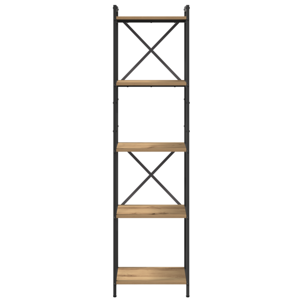 Estantería Roble artisan 40 x 30 x 153 cm Madera contrachapada M 5