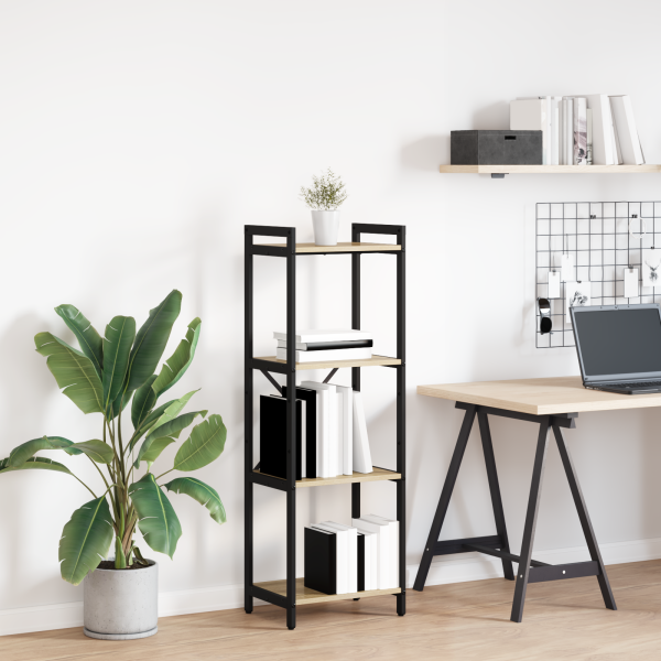 Estantería Roble Sonoma 40 x 30 x 118 cm Madera contrachapada D