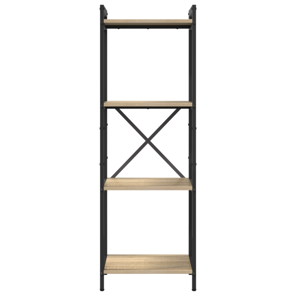 Estantería Roble Sonoma 40 x 30 x 118 cm Madera contrachapada M 5