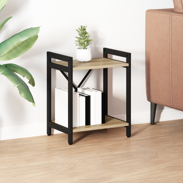 Estantería Roble Sonoma 40 x 30 x 48.5 cm Madera contrachapada D