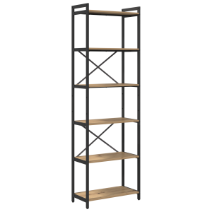 Estantería Roble artisan 60 x 30 x 188 cm H