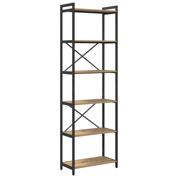 Estante carvalho artisiano 60 x 30 x 188 cm M 2