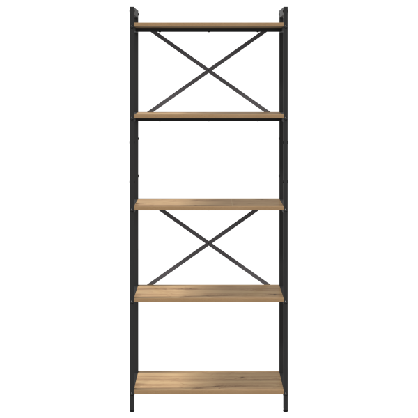 Estantería Roble artisan 60 x 30 x 153 cm Madera contrachapada M 5