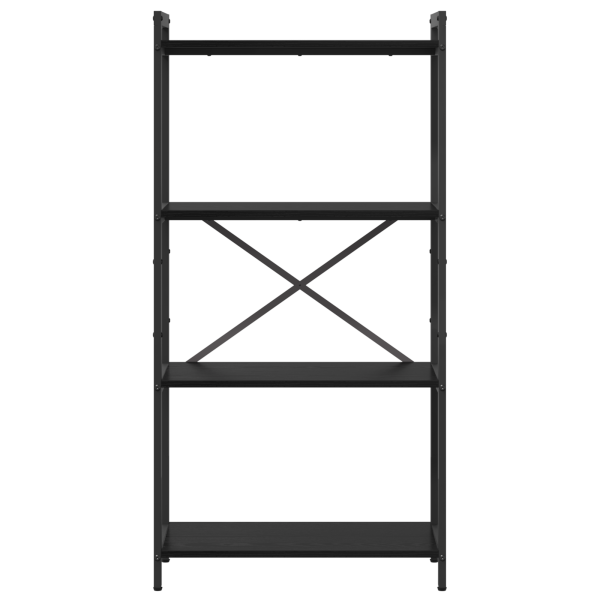Estante Carvalho preto 60 x 30 x 118 cm Madeira processada M 5