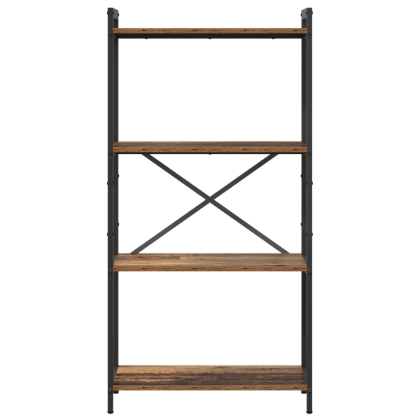 Estantería Madera vieja 60 x 30 x 118 cm Madera y Acero M 5