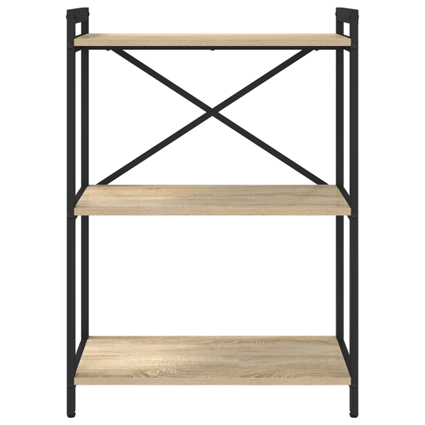 Estantería Roble Sonoma 60 x 30 x 83 cm Madera contrachapada M 5