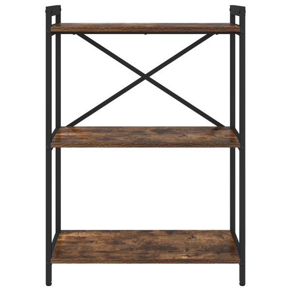 Estantería Roble ahumado 60 x 30 x 83 cm Madera contrachapada M 5