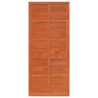Puerta Corrediza Marrón 80 x 210 cm Madera maciza de pino 4