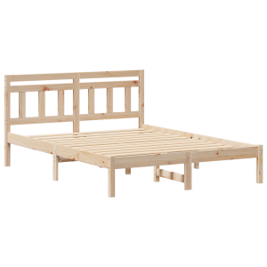 Estrutura da Cama Castanho 120 x 200 cm Madeira de pinho maciça H