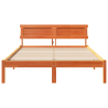 Estrutura da Cama Castanho-mel 135 x 190 cm 5