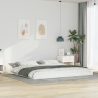 Estructura de cama Blanco 200 x 220 cm Madera maciza de pino 1