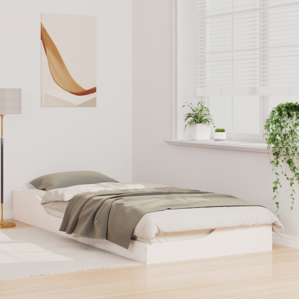 Estructura de cama Blanco 80 x 220 cm Madera M 5