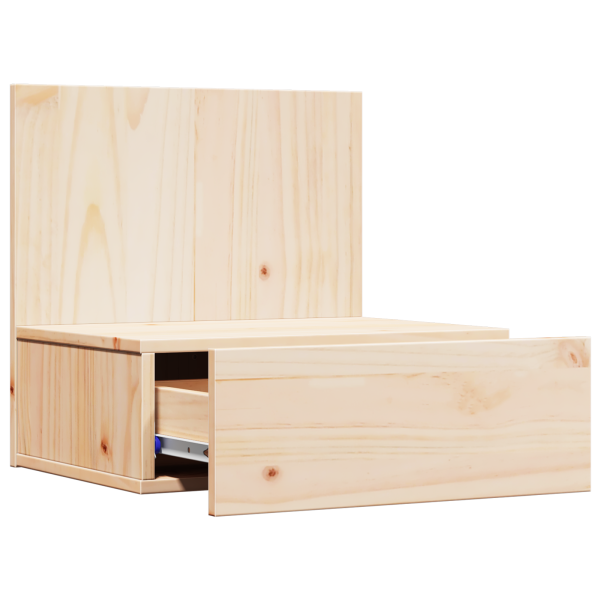 Mesa de Cabeceira Montada na Parede Castanho 42 x 32.5 x 40 cm M 5