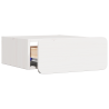 Mesa de Cabeceira Montada na Parede Branco 39 x 34 x 16.5 cm 5