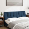 Almofadão de cabeceira 160 cm tecido azul 2