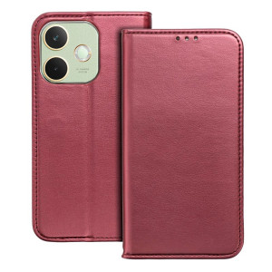 Funda COOL Flip Cover para Oppo A5 Pro / A5 Pro 5G Liso Burgundy H