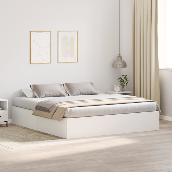 Estructura de Cama Blanco 180 x 200 cm Madera D