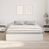 Estructura de Cama Blanco 180 x 200 cm Madera 5