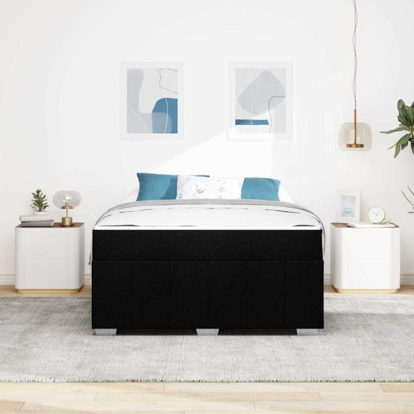 Estrutura da Cama Preto 160 x 200 cm tecido M 5