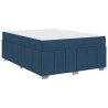Estrutura da Cama Azul 160 x 200 cm tecido 2