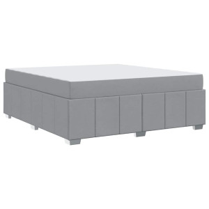 Estructura de cama Gris claro 180 x 200 cm tela H