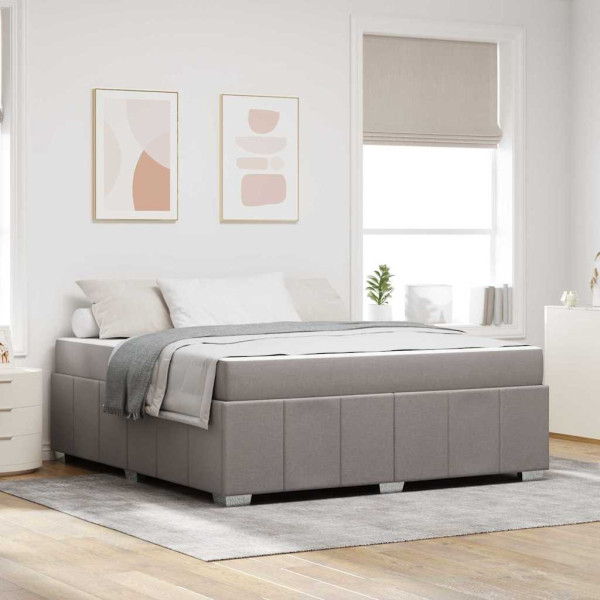 Estructura de cama Taupé 180 x 200 cm tela D