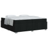 Estructura de cama Negro 200 x 200 cm tela 3