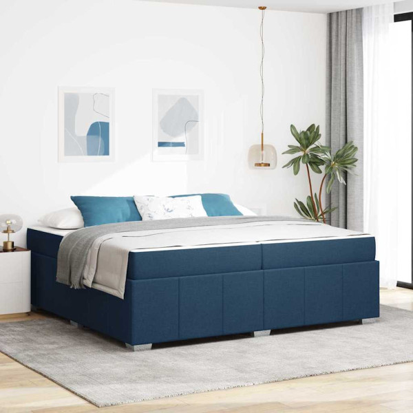 Estructura de cama Otro Azul 200 x 200 cm tela D