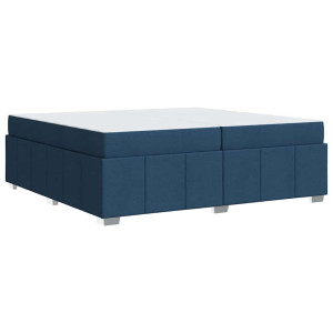 Estrutura da Cama Outros Azul 200 x 200 cm tecido H