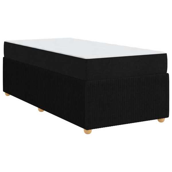 Estructura de cama Otro Negro 90 x 190 cm tela M 2