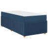 Estrutura da Cama Outros Azul 90 x 190 cm tecido 2