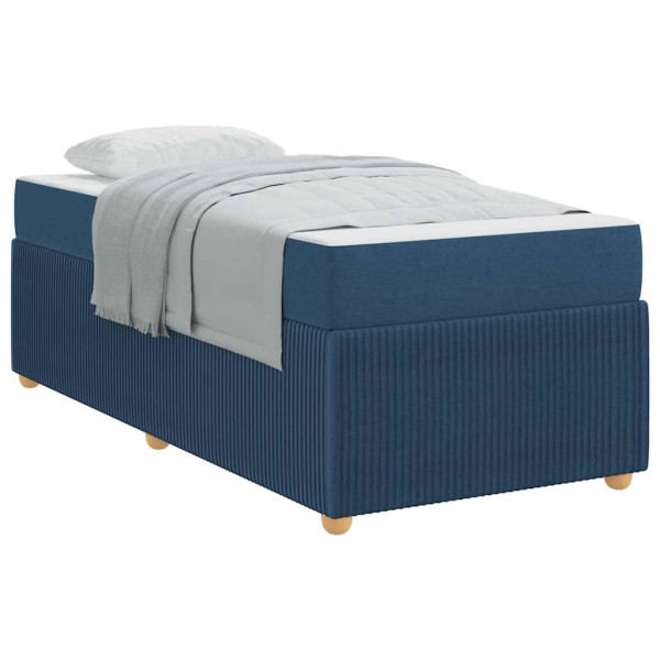Estrutura da Cama Outros Azul 90 x 190 cm tecido M 3