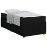 Estructura de cama Otro Negro 90 x 200 cm tela 3