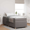 Estructura de cama Otro Taupé 100 x 200 cm tela 1