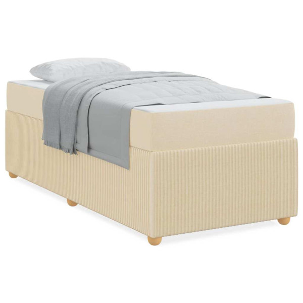 Estrutura da Cama Outros Creme 100 x 200 cm tecido M 4