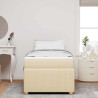 Estrutura da Cama Outros Creme 100 x 200 cm tecido 5