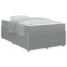 Estrutura da Cama Outros Cinzento-claro 120 x 190 cm tecido 4