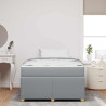 Estructura de cama Otro Gris claro 120 x 190 cm tela 5