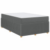 Estructura de cama Otro Gris oscuro 120 x 190 cm tela 2