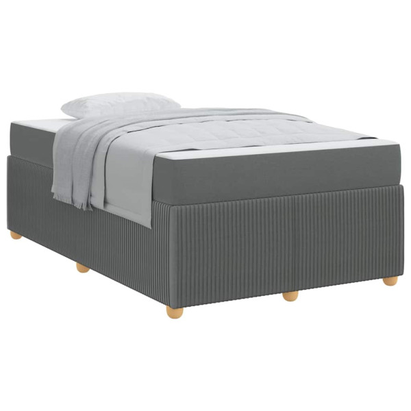 Estrutura da Cama Outros Cinzento escuro 120 x 190 cm tecido M 3