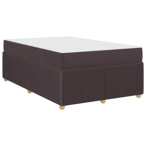 Estrutura da Cama Outros Castanho escuro 120 x 190 cm tecido H