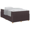 Estrutura da Cama Outros Castanho escuro 120 x 190 cm tecido 3