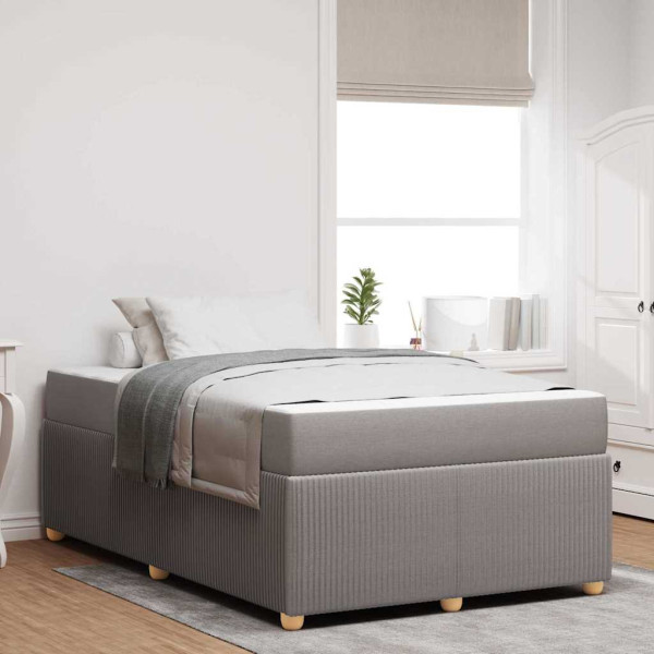Estructura de cama Otro Taupé 120 x 190 cm tela D